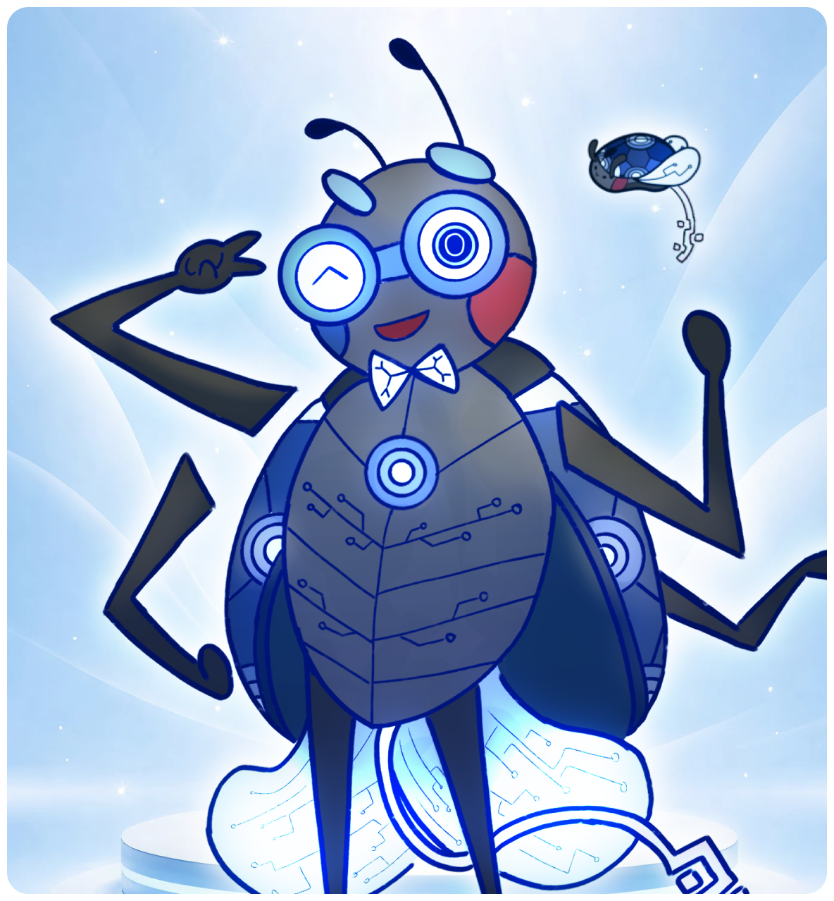 Hopper Mascot